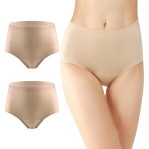 2 Incontinence Underwear for Women Leakproof Underwear Washable Seamless XXL